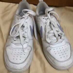 Nike white and lightblue sneakers